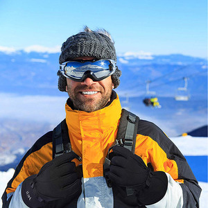 Imperméable à l'eau de Ski Pour Hommes Gants D'hiver <span class=keywords><strong>Thinsulate</strong></span> Chaude Snowboard Motoneige Gants Pour Temps Froid - Product Image 6