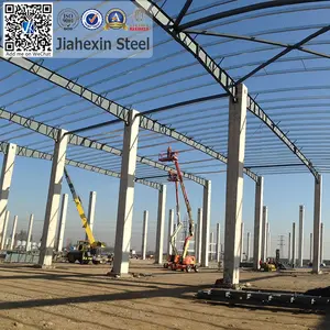 Luz de marco de acero de las estructuras de almacén/Taller de acero/hangar/garaje/pollo cobertizo contenedor de casa prefabricada