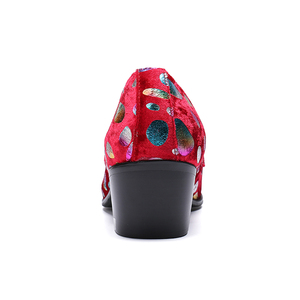 NA169 Mocassins rouges pour hommes en cuir véritable Chaussures <span class=keywords><strong>bateau</strong></span> confortables et respirantes Personnalité Casual Marque de <span class=keywords><strong>luxe</strong></span> Chaussures formelles pour hommes - Product Image 4