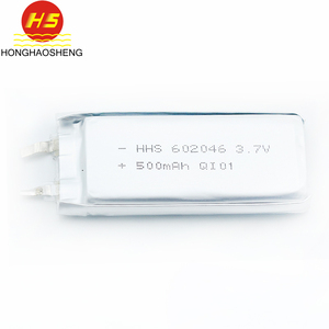 3.7v <span class=keywords><strong>500mah</strong></span> סוללת ליתיום פולימר 602046 46*20*6 מ "מ - Product Image 5