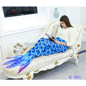 Sirena traje Toalla de playa manta de cola de sirena adultos - Product Image 3