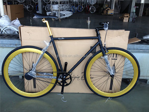 Bicicletta a Scatto Fisso Fixie in Cromo-Molibdeno Cr-Mo - Product Image 6