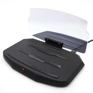 Cabezas pantalla rápido <span class=keywords><strong>cargador</strong></span> inalámbrico coche vehículo HUD teléfono GPS navegación Reflector imagen para <span class=keywords><strong>Samsung</strong></span> S8/S7/S6/nota <span class=keywords><strong>8</strong></span> - Product Image 3