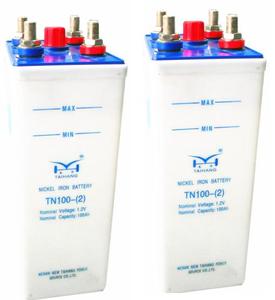 이상 <span class=keywords><strong>saft</strong></span> 63 년 니켈 철 배터리 NI-FE 제조 1.2v 200ah 태양 전지 - Product Image 2