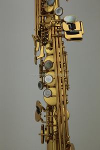 Saxofón <span class=keywords><strong>Soprano</strong></span> Bb en Oferta, Superficie con Pintura Electroforética, Cuerpo de Latón Amarillo, <span class=keywords><strong>Boquilla</strong></span> de Baquelita, Precio Económico - Product Image 2