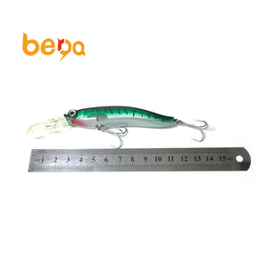 11.5cm 14.2g di alta qualità in plastica <span class=keywords><strong>per</strong></span> pesca di pesciolini galleggianti lenti esca esca esca <span class=keywords><strong>per</strong></span> longuette in acqua salata <span class=keywords><strong>per</strong></span> labbra lunghe <span class=keywords><strong>per</strong></span> <span class=keywords><strong>spigola</strong></span> - Product Image 5