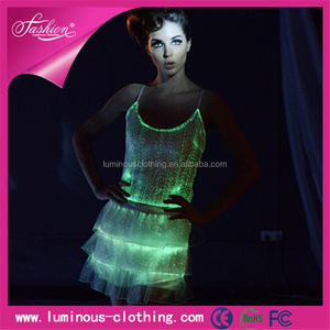 2015 de fibra óptica luces luminosas led árabe trajes de <span class=keywords><strong>baile</strong></span> de jazz - Product Image 4