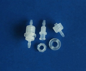 Plastic Thread Panel Mount <strong>Bulkhead</strong> Female Luer Lock Fitting Coupler <strong>Adapter</strong>