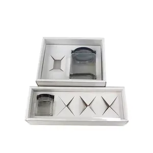 蜡烛罐包装零售展示盒可生物降解纸板插入食品蜂蜜罐纸盒带分隔器