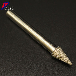 20 Độ Kim Cương Bits 6Mm Marble Granite CNC Kim Cương Khắc Router Bit Công Cụ Khắc CNC - Product Image 4