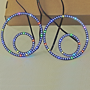 Système d'éclairage automobile de haute qualité avec anneaux halo LED, décoration de voiture pour <span class=keywords><strong>Ford</strong></span> <span class=keywords><strong>Fiesta</strong></span> - Product Image 5
