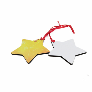 Decorazione natalizia con stella in legno a sublimazione con foto personalizzata - Product Image 6