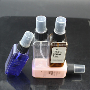 Chai Xịt Nhựa Pet Hình Vuông <span class=keywords><strong>50Ml</strong></span> Chai Mực Đỏ Màu Hồng Hổ Phách Có Nắp Màu Trắng Đen Cho Mỹ Phẩm - Product Image 6