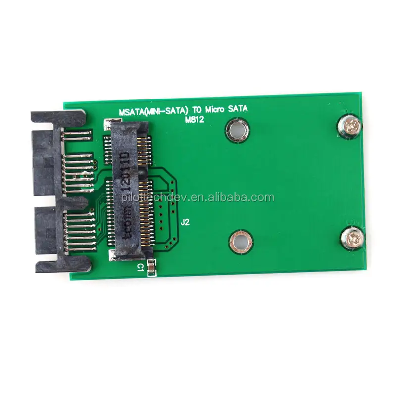 Mini PCIe PCI-e MSATA 3X5ซม. SSD ถึง1.8อะแดปเตอร์ Micro SATA