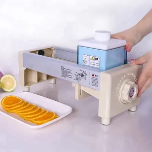 LS-01 Verstelbare Handleiding Fruit Groente Aardappel Tomaat Ui Lemon Slicer