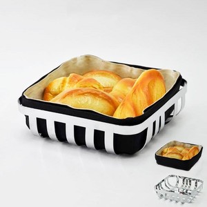 Panera cuadrada de tela elegante - Product Image 1