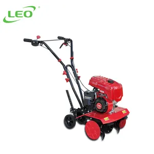 LEO Garden Small Hand Types Gasoline Powered Cultivator Tiller