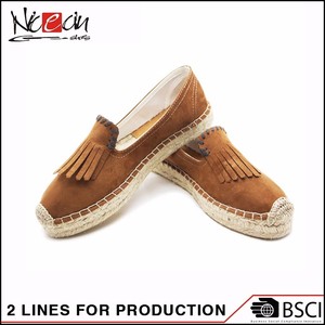 Comercial Marrón Moderno Hecho A Mano borla Sexo Casual <span class=keywords><strong>alpargatas</strong></span> Zapatos <span class=keywords><strong>Niña</strong></span> - Product Image 2