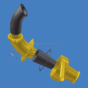 GZ-3 3m3/H concreto premezclado seco gunite máquina <span class=keywords><strong>de</strong></span> proyección <span class=keywords><strong>de</strong></span> hormigón para piscina estanque - Product Image 6