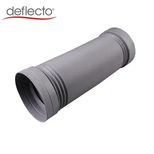 Gaine de hotte aspirante grise en PE pour <span class=keywords><strong>cheminée</strong></span> de cuisine, tuyau de ventilation - Product Image 1
