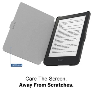 MoKo Flip Cover Case Fonction veille/réveil automatique pour <span class=keywords><strong>Kobo</strong></span> <span class=keywords><strong>Clara</strong></span> HD 6 pouces E-Reader 2018 - Product Image 2