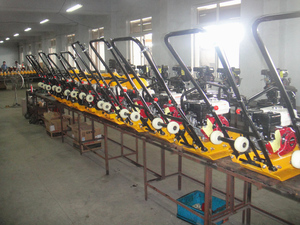 البنزين تهتز مطحنة الألواح عكسها مدحلة لأعمال دك التربة محرك روبن - Product Image 4