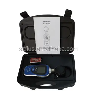 2022 High Precision Auto Control Intelligence Lauf licht Flussmittel Rauch dichte Detektor Tester Meter