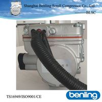 R134a bldc 12 V eléctrica AC compresor para Thermo King techo aire acondicionado/Van sistema de refrigeración para los campistas