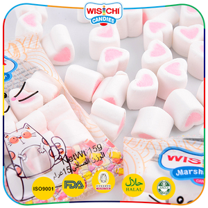 Vente chaude mini bonbons en forme de coeur <span class=keywords><strong>guimauve</strong></span> en gros pour le cadeau de bonbons - Product Image 1