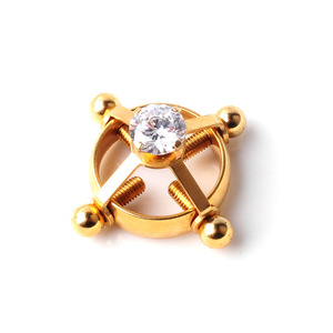 <span class=keywords><strong>Piercing</strong></span> sin perforación para <span class=keywords><strong>mujer</strong></span>, <span class=keywords><strong>Piercing</strong></span> para el cuerpo, para el pecho, uñas, anillo para pezón, joyería de acero inoxidable, gran oferta - Product Image 2