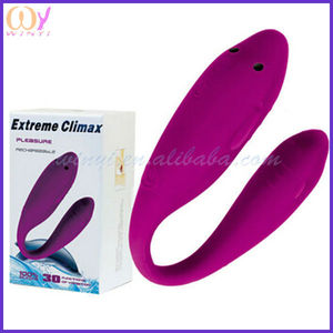 Precio de fábrica del punto g vibrador coquetear sexo juega para la pareja - Product Image 1