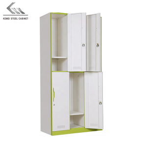 Armoires en acier à prix réduit, casier métallique à 6 portes, casier en acier à 6 portes pour la maison, la chambre à coucher, l'hôtel, l'hôpital - Product Image 3