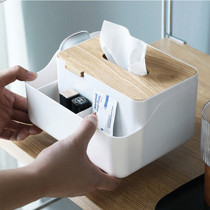 organizador <span class=keywords><strong>de</strong></span> almacenamiento <span class=keywords><strong>para</strong></span> el hogar caja <span class=keywords><strong>de</strong></span> <span class=keywords><strong>pañuelos</strong></span> <span class=keywords><strong>desechables</strong></span> <span class=keywords><strong>de</strong></span> <span class=keywords><strong>madera</strong></span> - Product Image 4