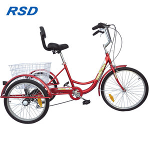Vélo <span class=keywords><strong>cargo</strong></span> <span class=keywords><strong>non</strong></span> électrique de 24 pouces à 3 roues, tricycle familial pour adultes/tricycle à prix le plus bas pour adultes - Product Image 1