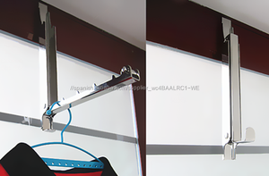 En La Puerta Perchas para Perchero Pared Fuerte Doblada Gancho de La Puerta - Product Image 6