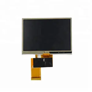 מכירה לוהטת Tianma 4.3 אינץ rgb TFT LCD מודול עם מגע Resistive מסך TM043NBH02 תמיכת 480x272, 60hz