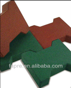 Adoquines de Caucho Reciclado para Entrada de Vehículos/Ladrillos de Caucho - Product Image 2
