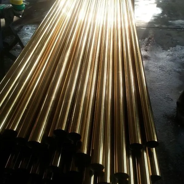 装飾鋼管ゴールドカラーステンレス鋼管