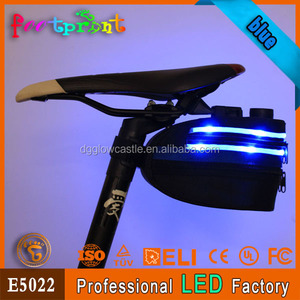2015 nuevos productos led iluminado ciclismo alforja - Product Image 5