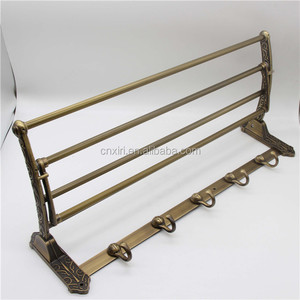 Bán Buôn Và Bán Lẻ Thiết Kế Mới Treo Tường Khăn Kệ Giỏ Treo Tường Antique Khăn Rack SL-32 - Product Image 3