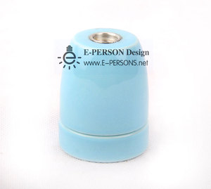 Nhiều Màu Sắc Gốm Đèn Bulb Chủ Bulb Ổ Cắm E27 <span class=keywords><strong>E26</strong></span> Đèn Phụ Kiện Vít E27 Sứ - Product Image 3