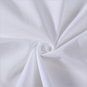 Tela de Popelina de Algodón 100% Voile Blanco Fino, Tela de Algodón Tejida para Forro de Prendas y Vestidos 80x80 90x88 Proveedor Textil de China - Product Image 1