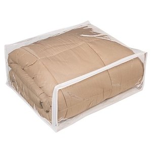 Grands sacs d'emballage en vinyle transparents avec <span class=keywords><strong>fermeture</strong></span> éclair, housse de couette lourde et Flexible, unités - Product Image 1