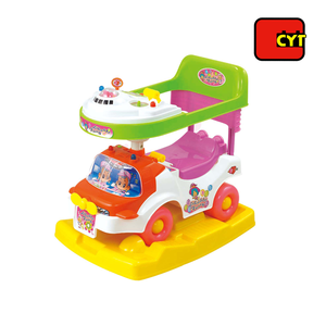 Colorido andador coche <span class=keywords><strong>de</strong></span> bebé eléctrico con música ligera - Product Image 1