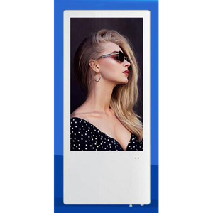 Kiosque totem publicitaire à écran LCD <span class=keywords><strong>Android</strong></span> super mince de 23.6 "24" pouces avec fonction réseau WIFI 4G et logiciel <span class=keywords><strong>pour</strong></span> ascenseur - Product Image 4
