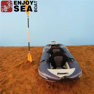 2 Person Kayak Inflatable Safety Canoe Boat Aluminium Paddles!