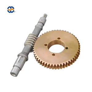 Custom Made High Quality Metal Worm Gear Set Worm and Worm Wheel for Reducer