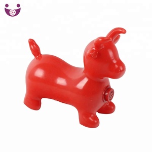 Taureaux gonflables écologiques en PVC certifiés CE avec musique pour enfants, <span class=keywords><strong>jouet</strong></span> animal pour jeux en extérieur - Product Image 3