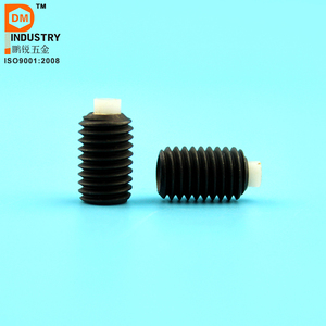 Vis à tête fraisée à pointe souple résistantes à l'usure, vis à tête hexagonale à oxyde noir, vis à tête fraisée à pointe en nylon M8 M10 M12 ou personnalisées et OEM - Product Image 1