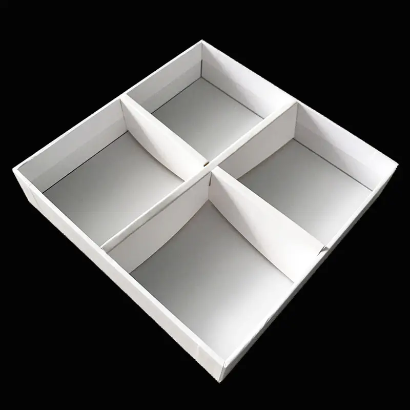 Beyaz karton kek paketleme kutusu, logo baskı kutusu ambalaj tasarımı